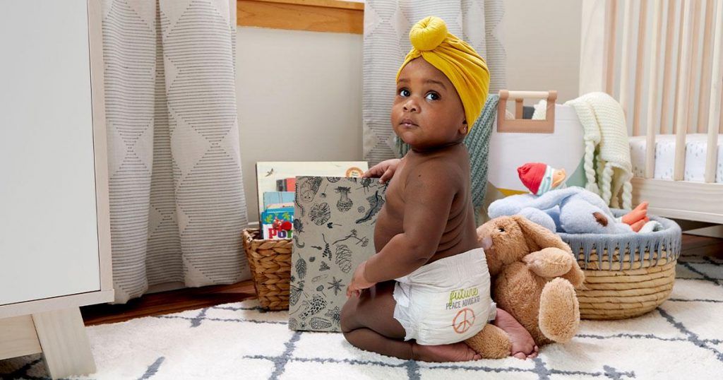 Seventh Generation Sensitive Protection Diapers.