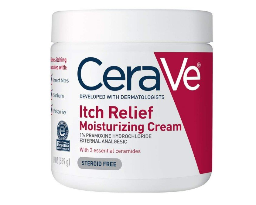 CeraVe Fragrance-Free Itch Relief Moisturizing Cream