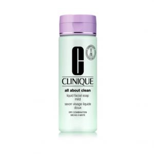 Best Fragrance-Free Cleanser: Clinique All About Clean Liquid Facial Soap