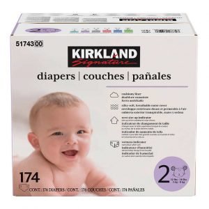 Kirkland Signature Fragrance-Free Diapers.