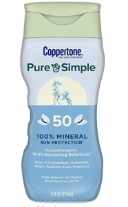 Coppertone Pure and Simple Fragrance-Free Sunscreen