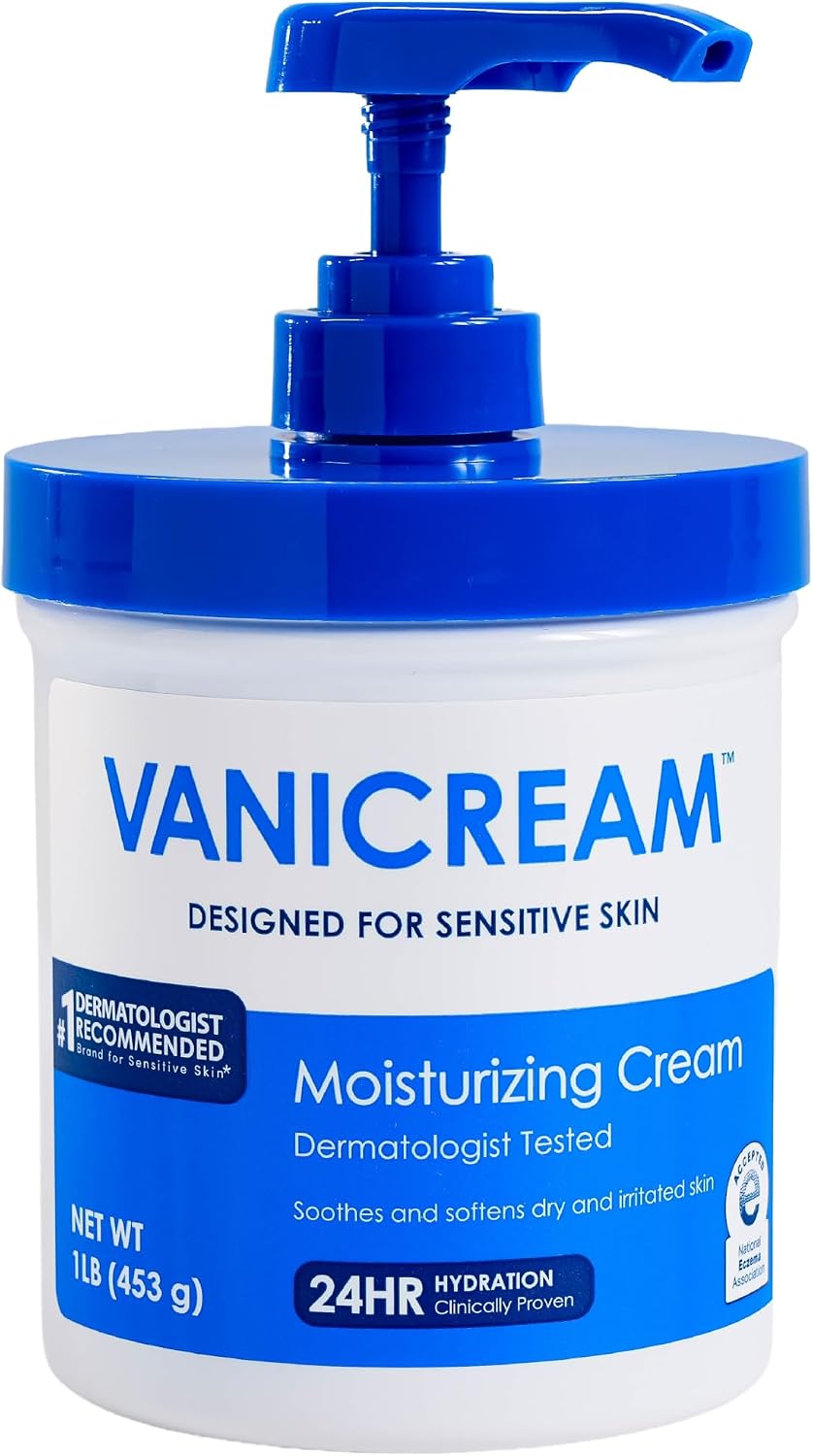 Current Vanicream Moisturizing Cream pump jar
